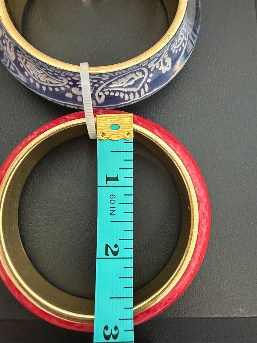 Piper K | Paisley & Red Bangle Bracelet Set 🇺🇸 - Picture 5 of 10